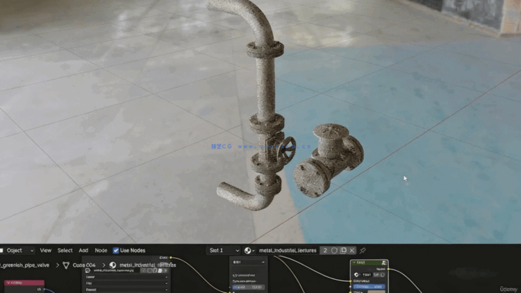 Blender工业设施装饰模型视频教程(图1)