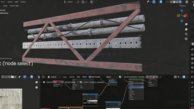 Blender工业设施装饰模型视频教程(图3)