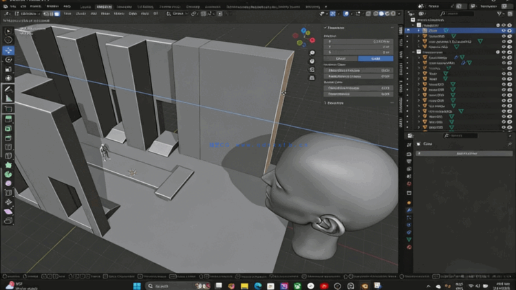 Unreal Engine专业级电影环境场景构图与光照技术视频教程(图2)