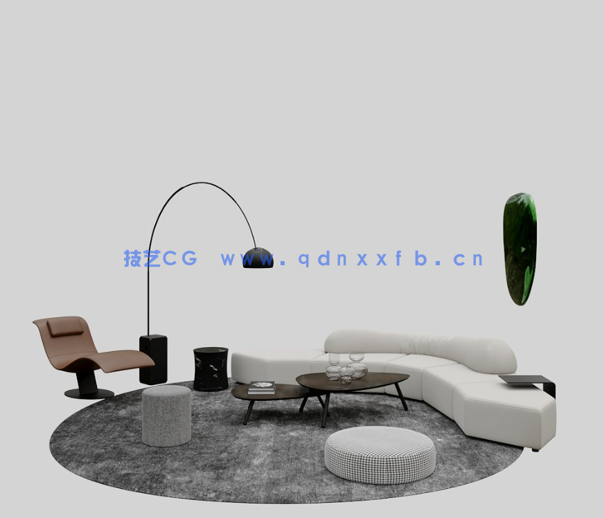 92套捕鱼人搭配好的软装搭配带max模型(图3)