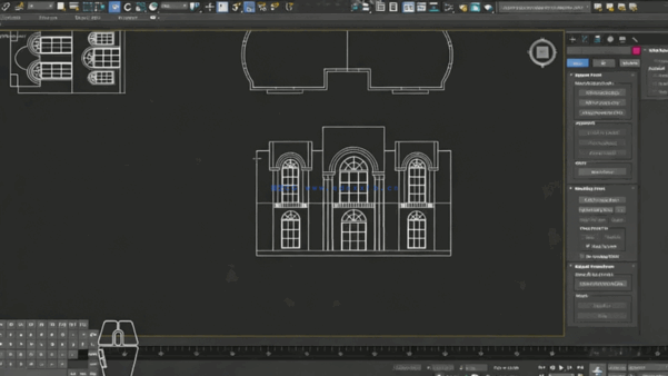 3dsmax迪拜经典别墅建筑项目实例制作视频教程(图2)