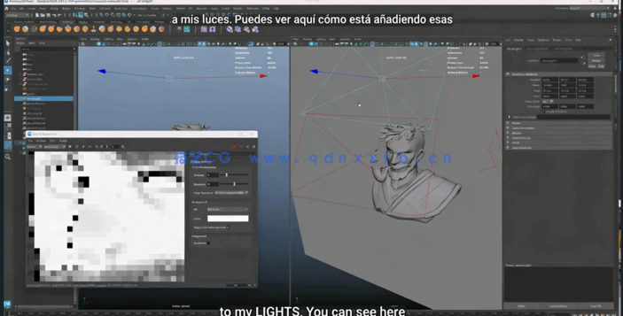 Maya制作2D手绘风格人物角色实例训练视频教程(图5)