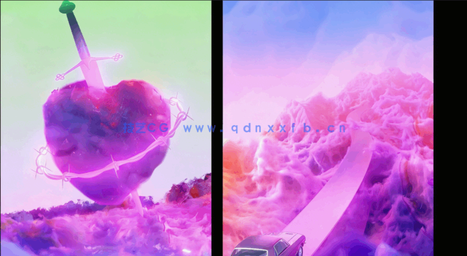 C4D与Octane梦幻云彩世界渲染制作流程视频教程(图4)