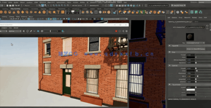 Maya,Arnold多软件场景制作全流程视频教程(图4) Maya,Arnold多软件场景制作全流程视频教程(图4)