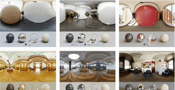 HDR-共31个MR HDRI 完整包 室内hdri+户外hdri(图1)