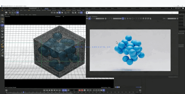 C4D软体动力学动画实例制作视频教程(图3) C4D软体动力学动画实例制作视频教程(图3)