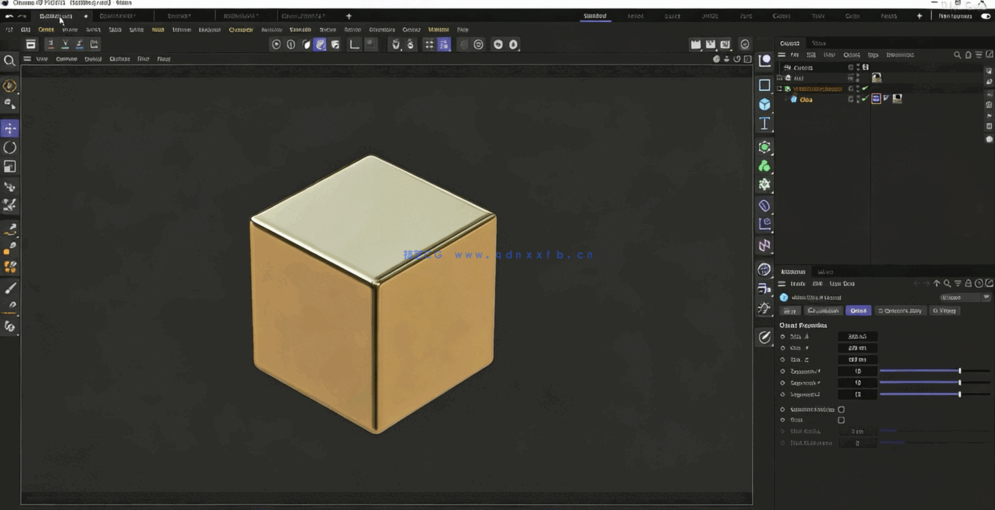 C4D与Octane惊艳循环动画制作工作流程视频教程(图4)