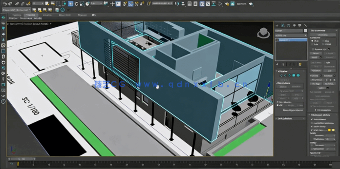 【中文字幕】3dsmax建筑可视化建模全面指南视频教程(图3)