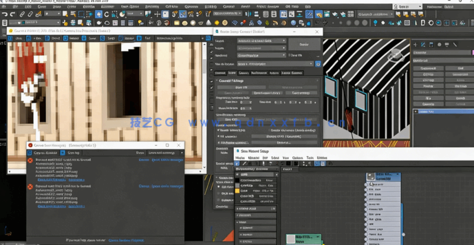 [3dsmax] 帆船建模纹理渲染完整制作流程视频教程(图5)