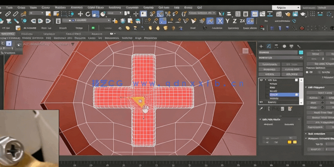  3dsmax逼真空调建模渲染制作流程视频教程(图5)