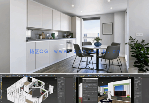 3dsmax与Corona逼真3D渲染技术训练视频教程(图1)