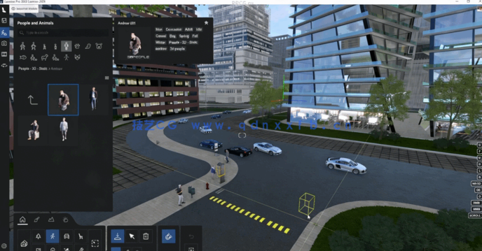 3dsmax与Lumion建筑外观设计渲染技术视频教程(图8)