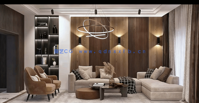 3dsmax与Vray真实室内设计环境制作全流程视频教程(图2)