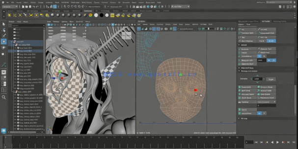 Maya 2025 UV纹理制作全面技能训练视频教程(图2)