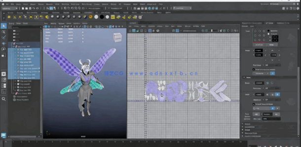 Maya 2025 UV纹理制作全面技能训练视频教程(图6)