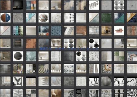 146个高品质砖模型(图1)