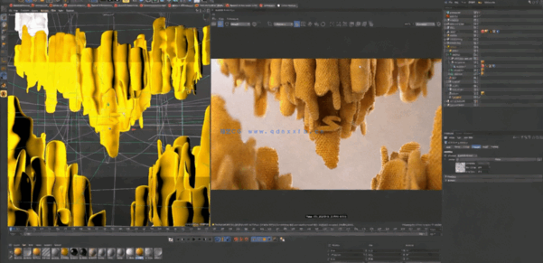 C4D标志片头Logo演绎动画实例制作视频教程(图3)