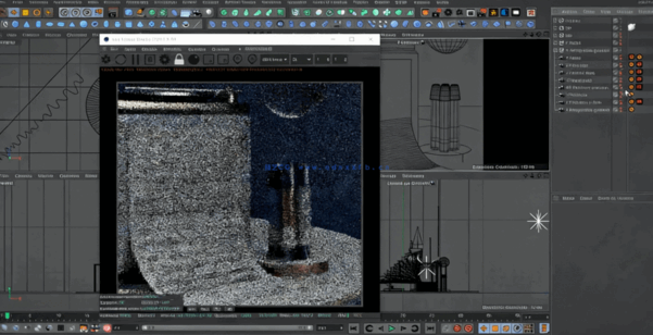 C4D与Octane创建3D构图插画静帧图像视频教程(图1)