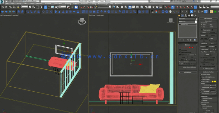 3dsmax中Corona室内场景可视化渲染技术视频教程(图1)