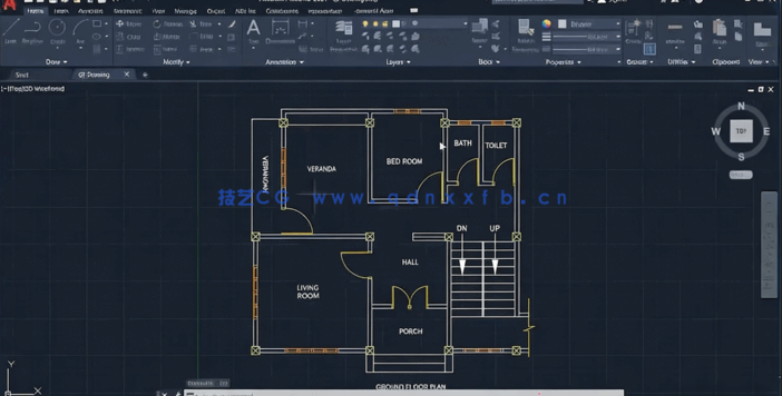 3dsmax 2021从平面图到建筑建模设计技术视频教程(图2)