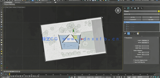 3DS MAX Vray室外建筑场景渲染制作视频教程(图1) 3DS MAX Vray室外建筑场景渲染制作视频教程(图1)