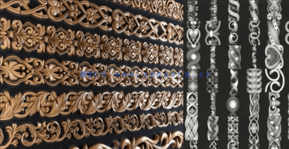 3dsmax实例制作50组精美3D装饰笔刷视频教程(图2)