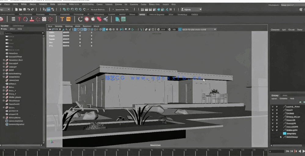  Maya与Arnold建筑可视化技术训练视频教程(图5)