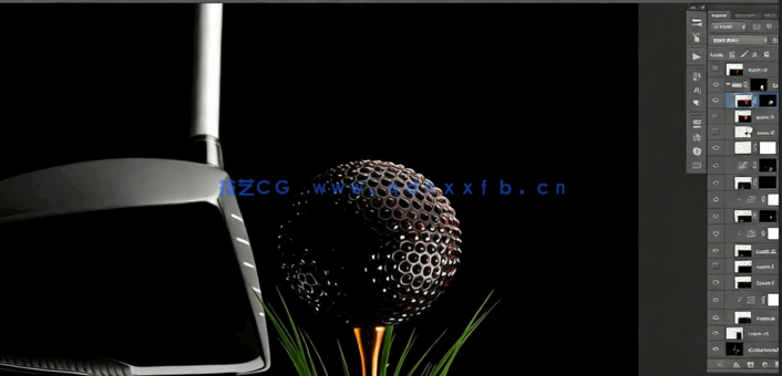 3dsmax高尔夫产品可视化实例训练视频教程(图3)