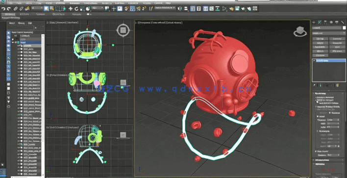 3dsMax硬表面建模基础核心训练视频教程 3ds Max Hard Surface(图3)