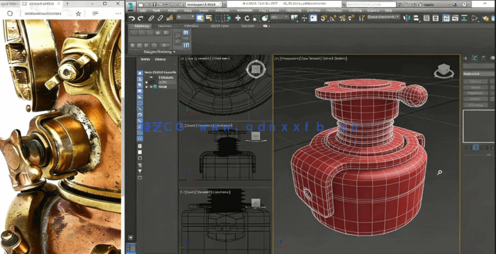 3dsMax硬表面建模基础核心训练视频教程 3ds Max Hard Surface(图4)