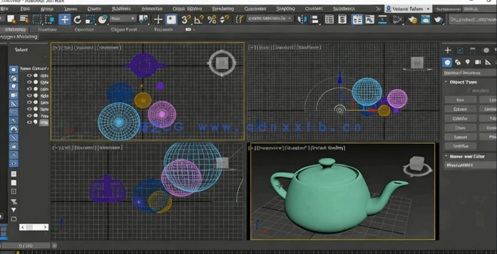 3dsMax和V-Ray逼真ArchViz建筑材料细节制作视频教(图2) 3dsMax和V-Ray逼真ArchViz建筑材料细节制作视频教(图2)