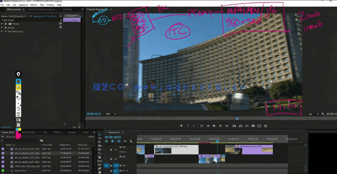 洛杉矶之战小行星撞击大楼影视级特效制作视频教程(图3)