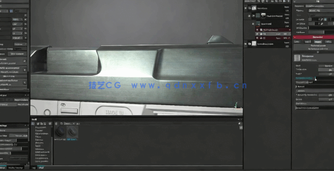 3dsmax游戏手枪建模与纹理贴图实例制作视频教程第一季(图4)