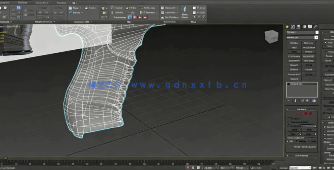 3dsmax游戏武器高精度复杂建模视频教程第三季(图2)