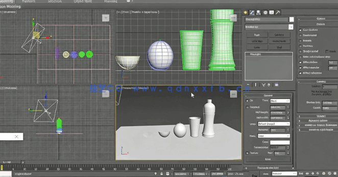 3dsmax与PS果汁饮料产品设计工作流程视频教程(图2)