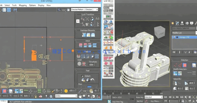 3dsmax机械建模实例训练视频教程第二季(图5)