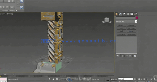 3dsmax高级游戏场景建模实例制作视频教程(图3)