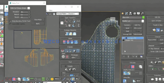 3dsmax高级游戏场景建模实例制作视频教程(图4)