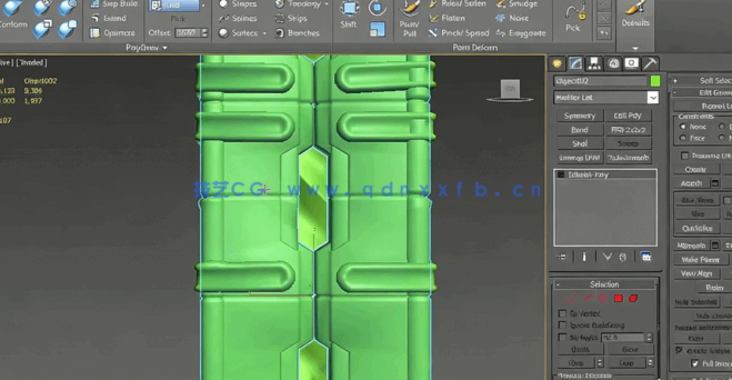 3dsmax高级游戏场景建模实例制作视频教程(图5)