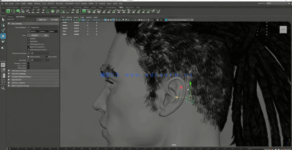 Maya逼真实时游戏人物角色制作流程视频教程(图4)