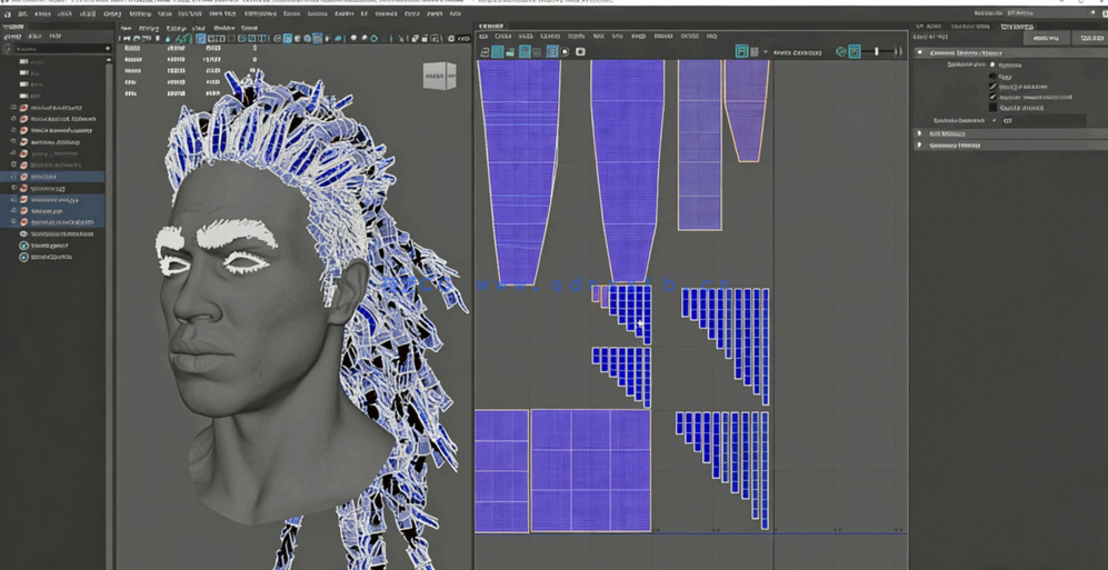 Maya逼真实时游戏人物角色制作流程视频教程(图5)