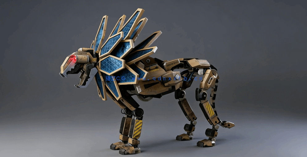 Maya机械生物硬表面建模大师级视频教程(图3)