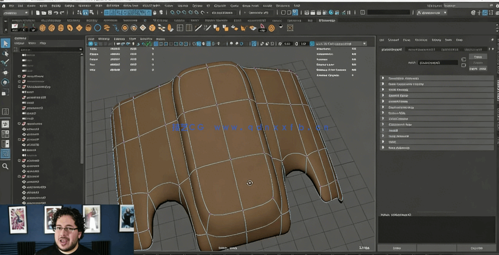 Maya机械生物硬表面建模大师级视频教程(图6)