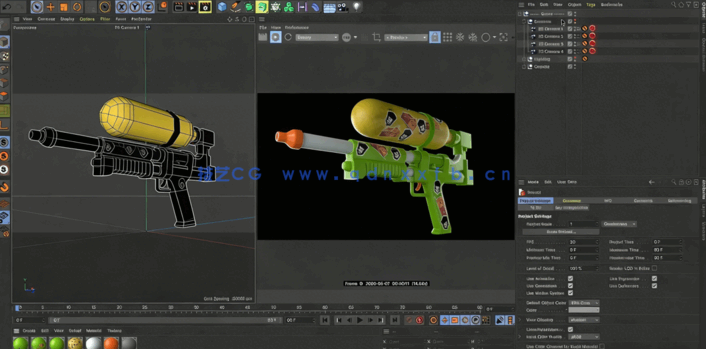 灰猩猩GSG出品C4D S22版UV工具贴图技术视频教程 (图2) 灰猩猩GSG出品C4D S22版UV工具贴图技术视频教程 (图2)
