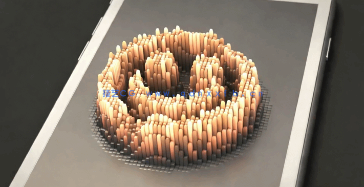 C4D克隆形状转换实例制作视频教程(图3) C4D克隆形状转换实例制作视频教程(图3)