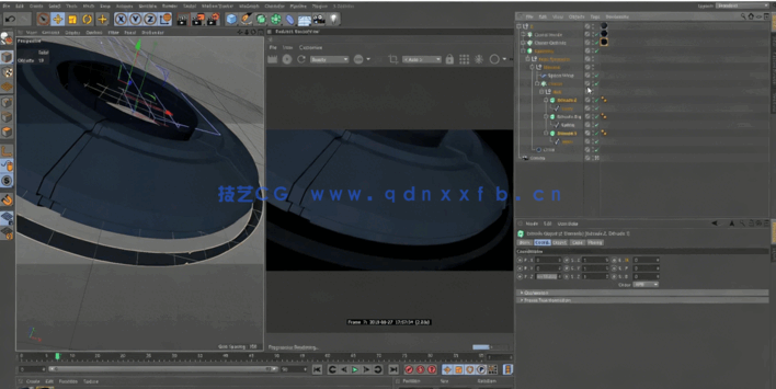 C4D与Redshift中UV-unwrap技术实例制作视频教程(图2) C4D与Redshift中UV-unwrap技术实例制作视频教程(图2)