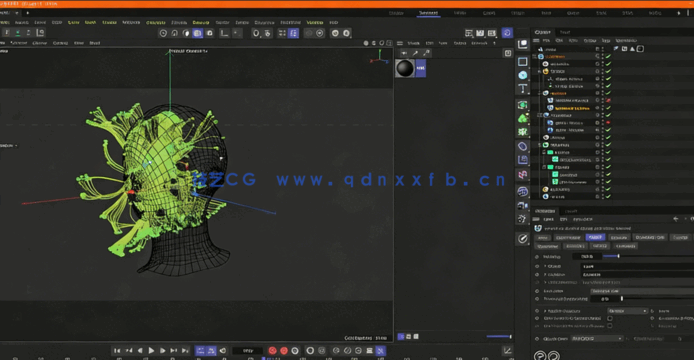 C4D中X-Particles 4插件粒子特效核心技术视频教程(图3) C4D中X-Particles 4插件粒子特效核心技术视频教程(图3)