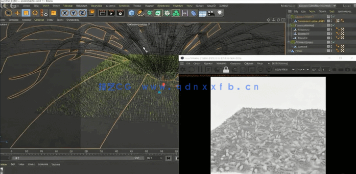 C4D与Octane色彩斑斓动态三维动画制作视频教程(图3)