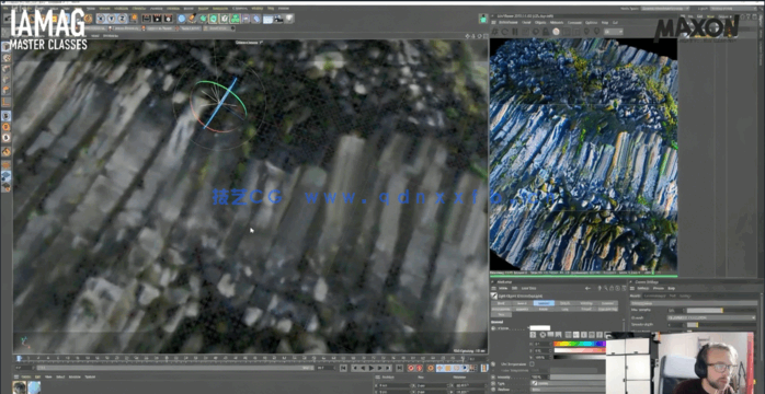 C4D与PS未来科幻城市景观构建工作流程视频教程(图4) C4D与PS未来科幻城市景观构建工作流程视频教程(图4)