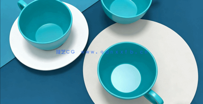 C4D和Arnold多彩场景实例制作训练视频教程(图6) C4D和Arnold多彩场景实例制作训练视频教程(图6)